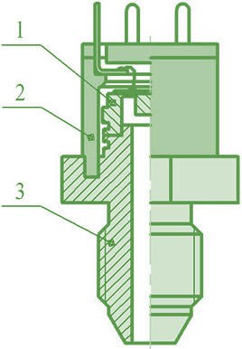 焊接单膜片压电式传感器（自0-1.6至0-10 兆帕）