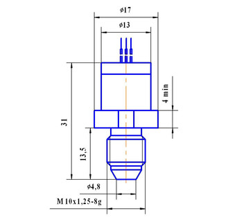 应变计 MD 1,6(2,5...10)-...